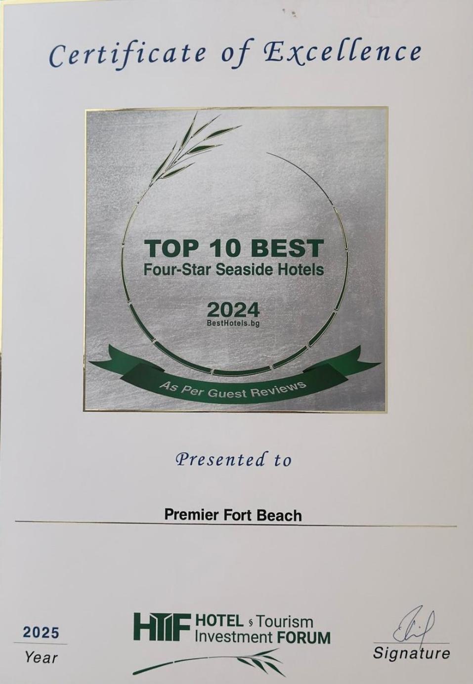 Premier Fort Sands Resort - Full Board Slântsjev Brjag Eksteriør bilde